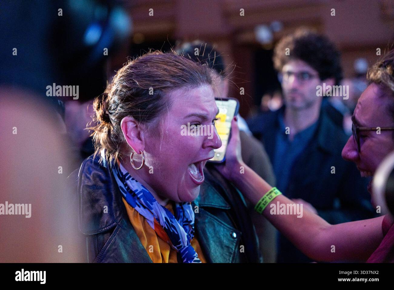 Zohran mamdani wins new york city mayoral race hi-res stock photography ...