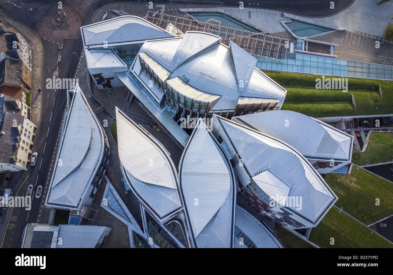 File photo dated 29/04/21 of the Scottish Parliament building at Holyrood in Edinburgh. A Holyrood committee has raised concerns about whether the cost of recalling MSPs from Holyrood would be value for money. Reform MSP Graham Simpson has put forward a Bill which, if passed, would allow for elected members at Holyrood to be removed from their post if they are jailed for six months or barred from the Scottish Parliament building for 10 days or more. Issue date: Wednesday November 5, 2025. Stock Photo