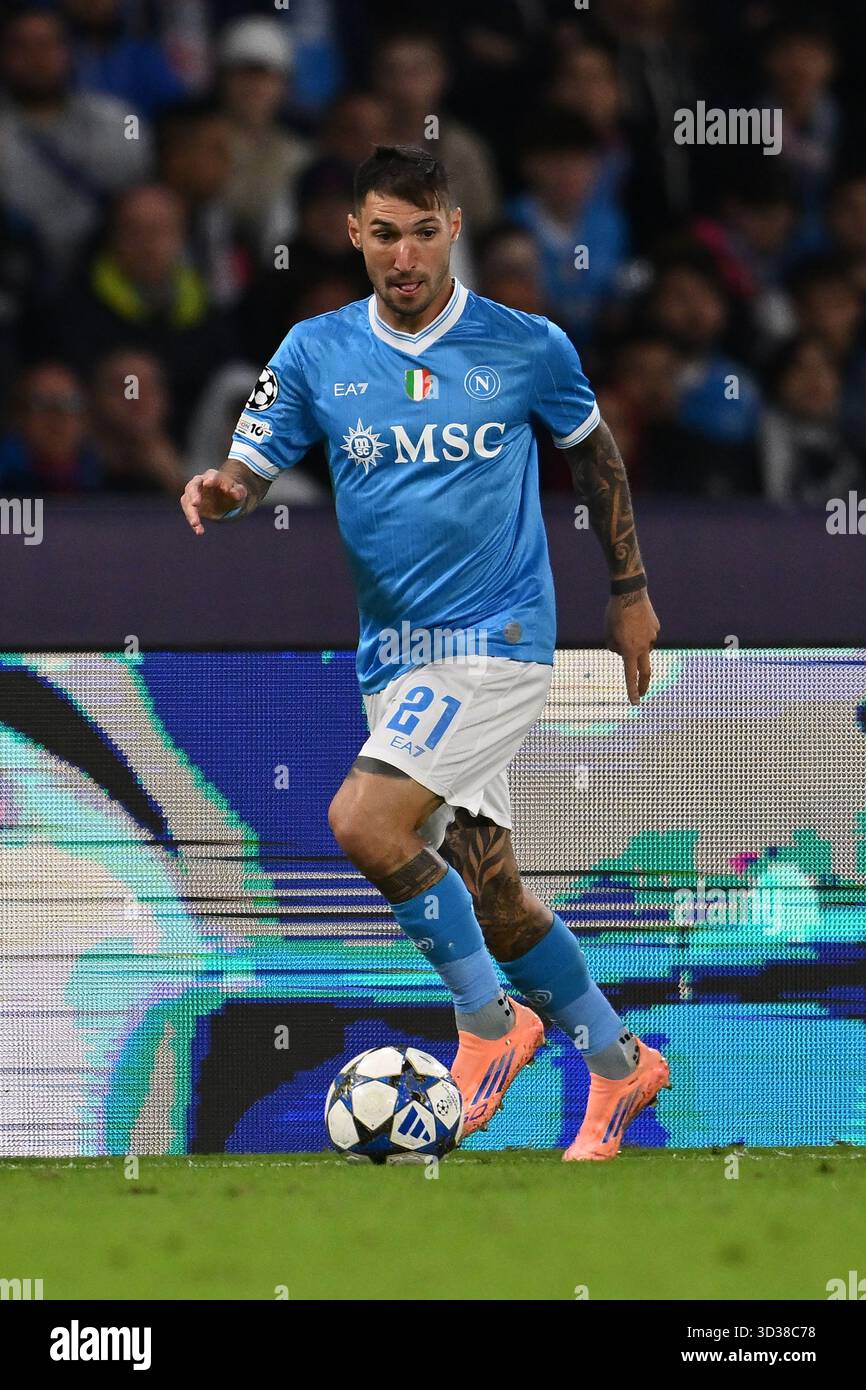Politano Matteo Politano of S.S.C. Napoli is in action during the UEFA Champions ...