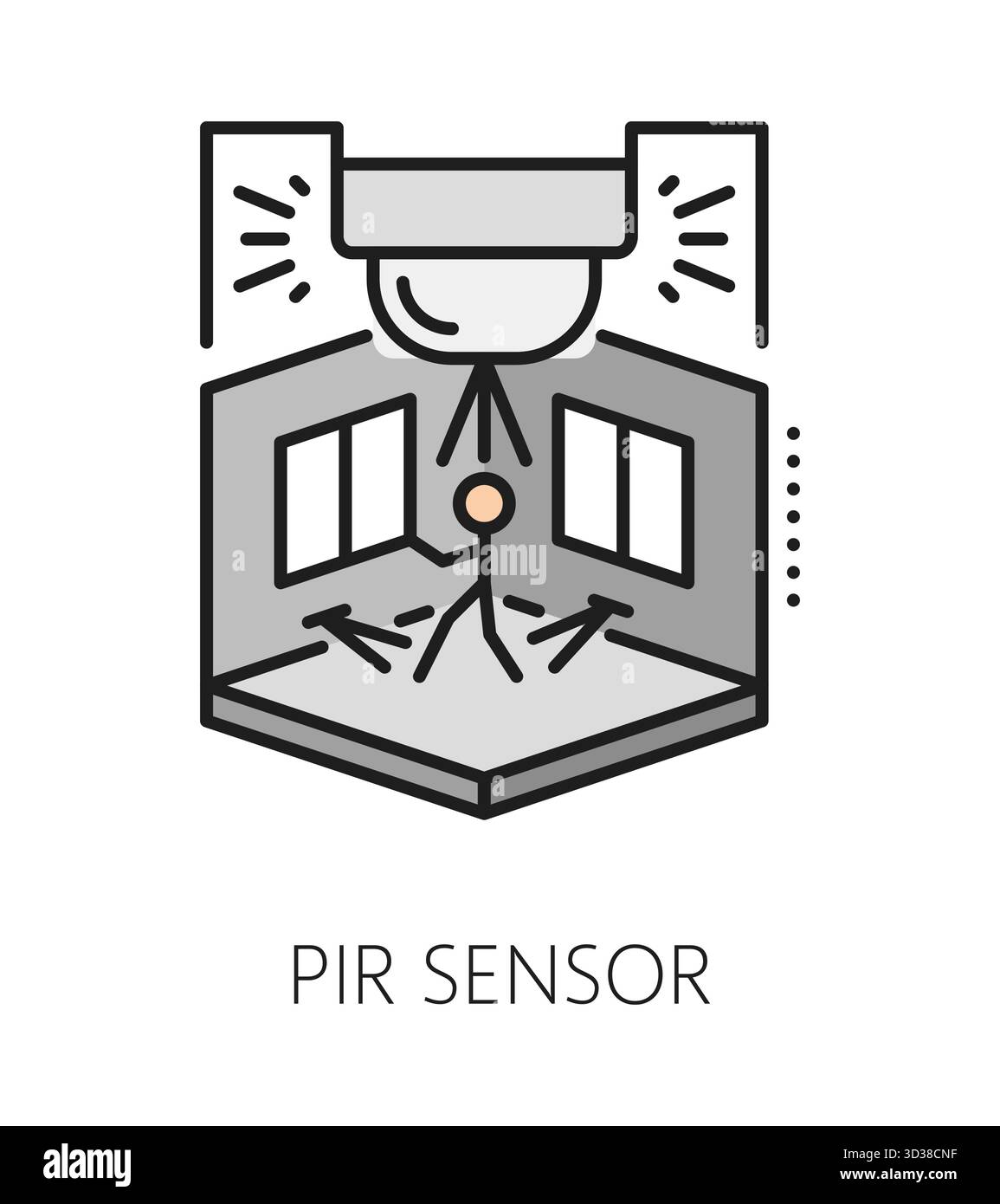 Pir sensor hi-res stock photography and images - Alamy