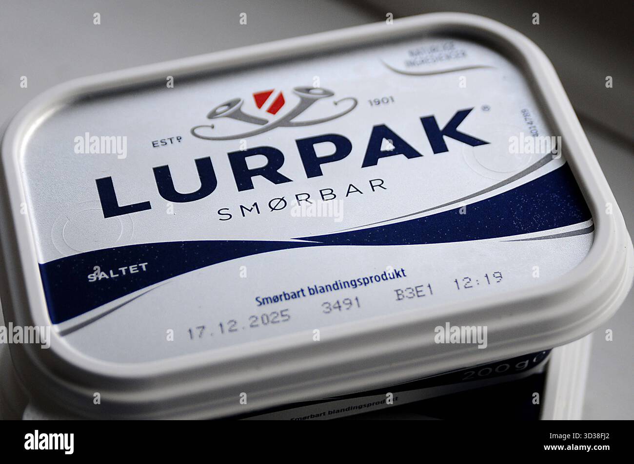 Copenhagen/ DenmarK/05 november 2025/ Denmark famous brand lurpak ...