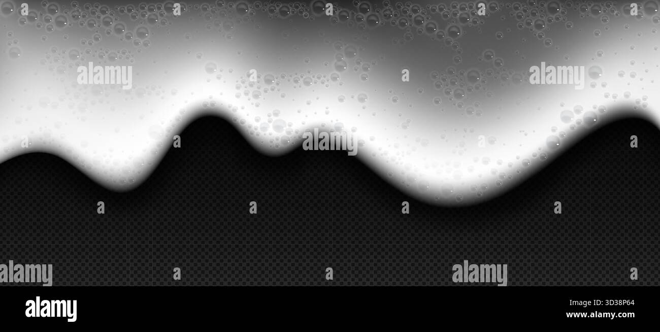 Bubbles froth on surface Stock Vector Images - Alamy