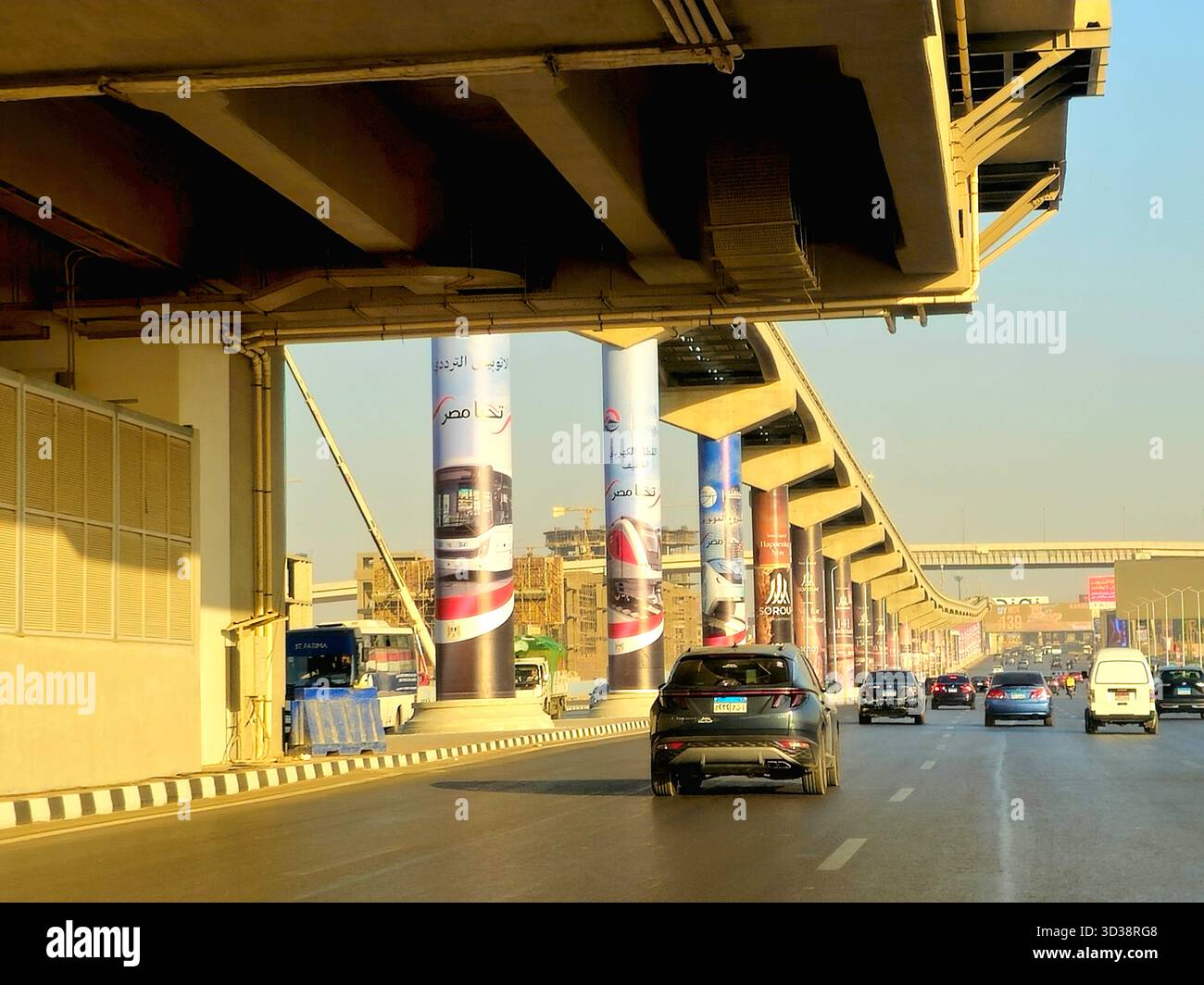 Cairo, Egypt, October 28 2025: the new public transportation ...