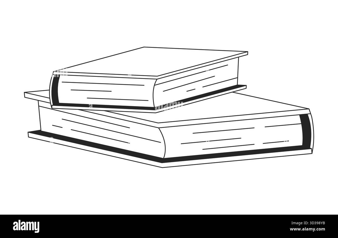 Stacked books clipart Stock Vector Images - Alamy