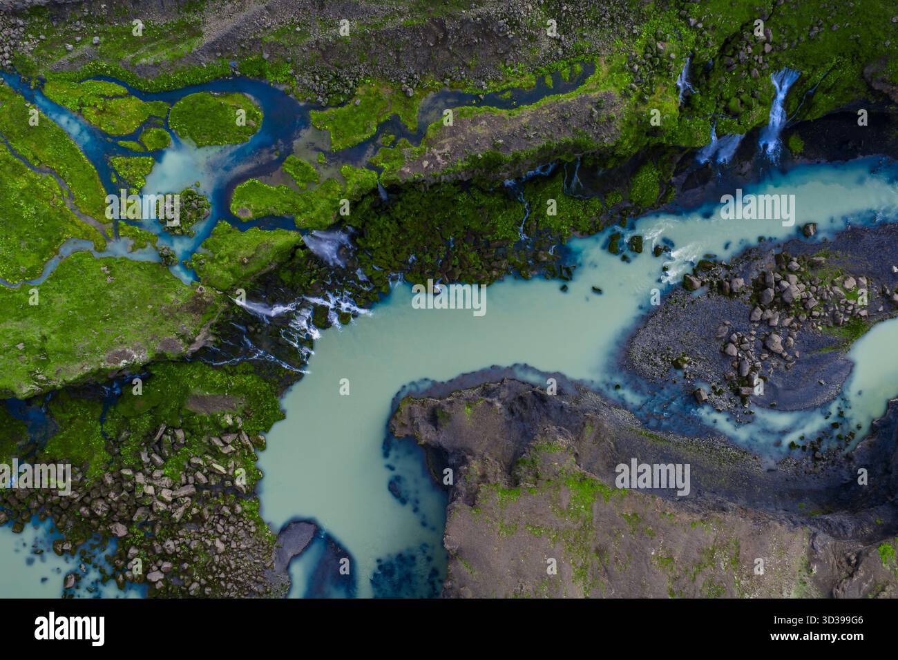Aerial daylight scene shows hi-res stock photography and images - Alamy