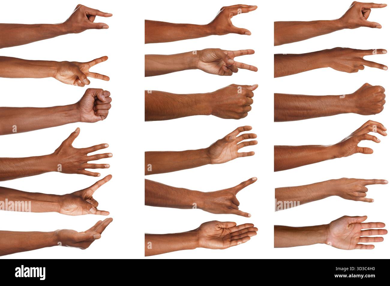 American sign language numbers hi-res stock photography and images - Alamy