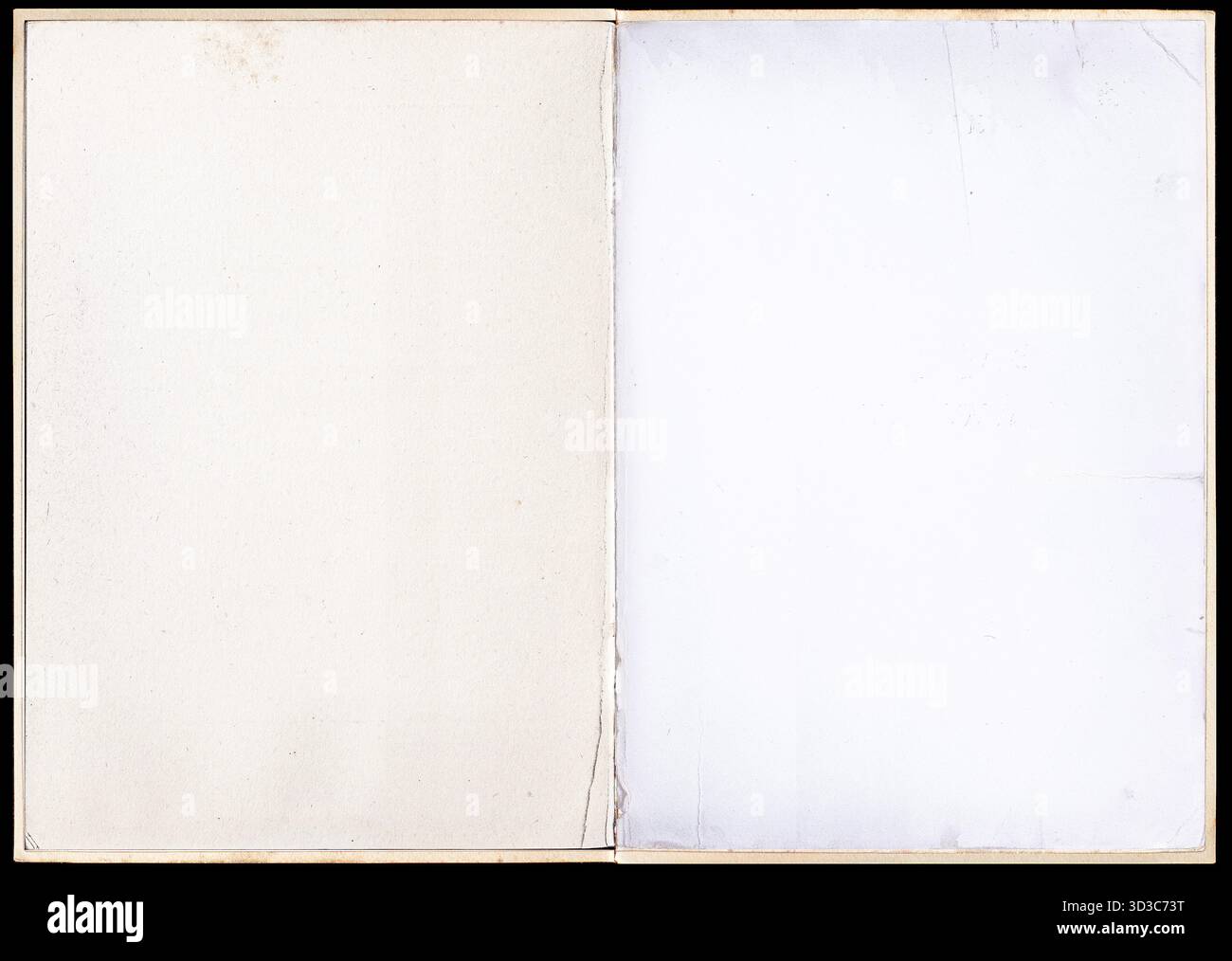 A vintage book pages. Stock Photo