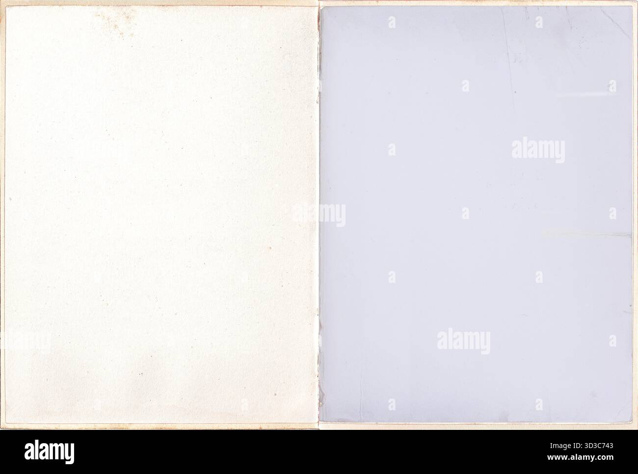 A vintage book pages. Stock Photo