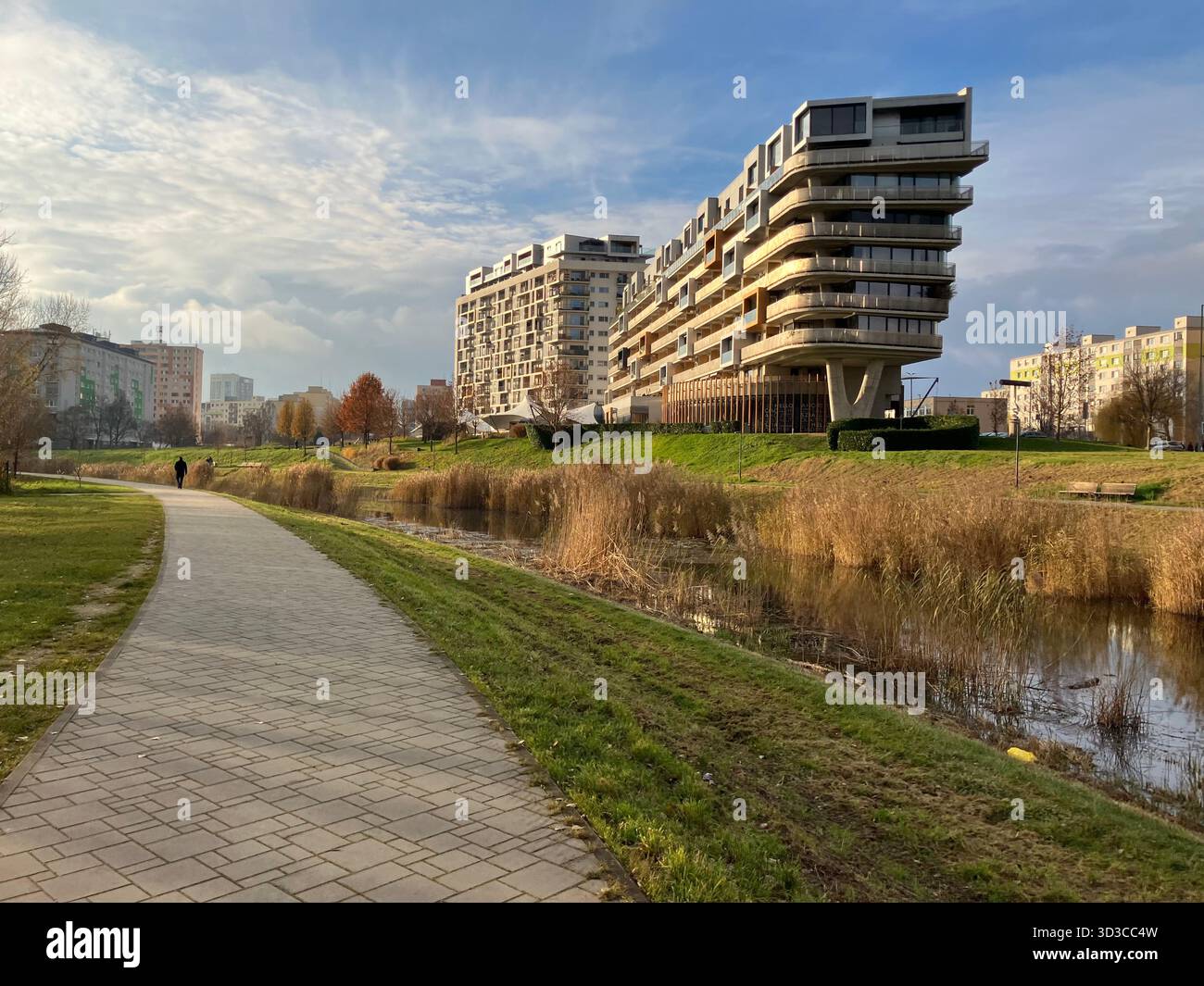 Petržalka, Bratislava, Slovakia - Smartphone Captured Stock Image