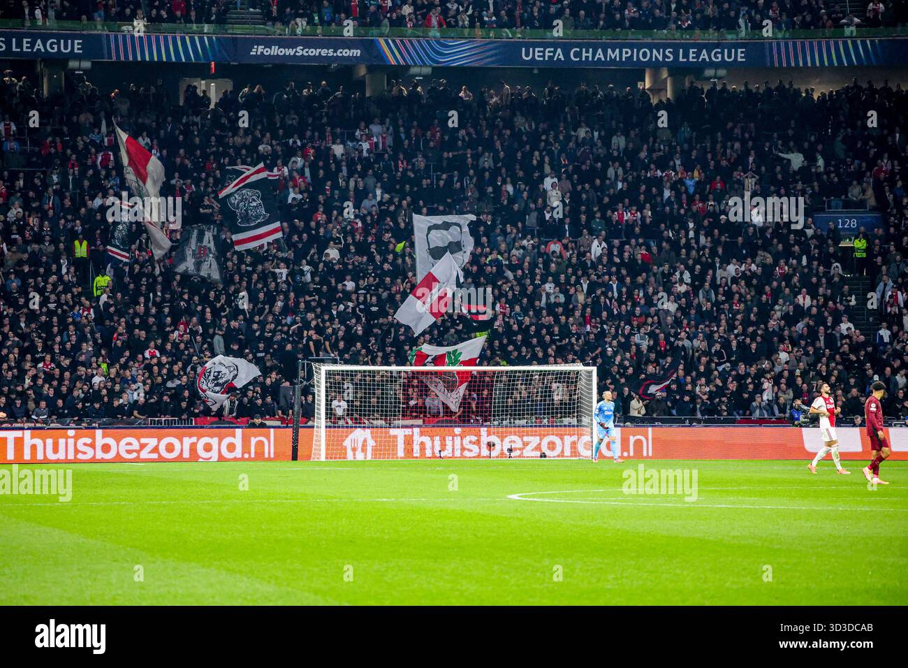 supporters of AFC Ajax during the UEFA Champions League 2025/26 League ...