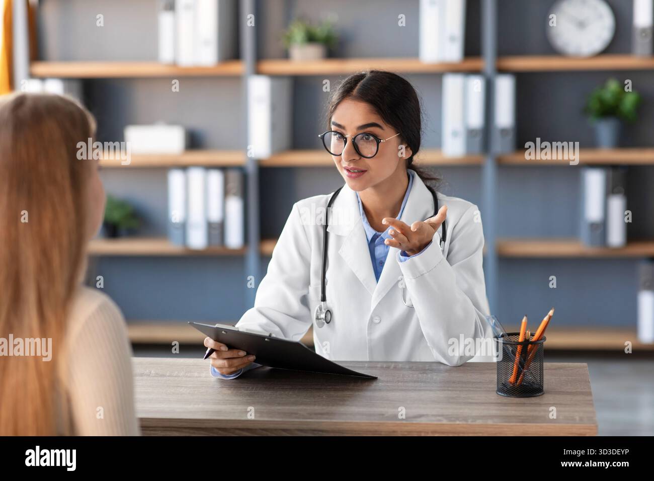 Indian doctor consultations hi-res stock photography and images - Alamy
