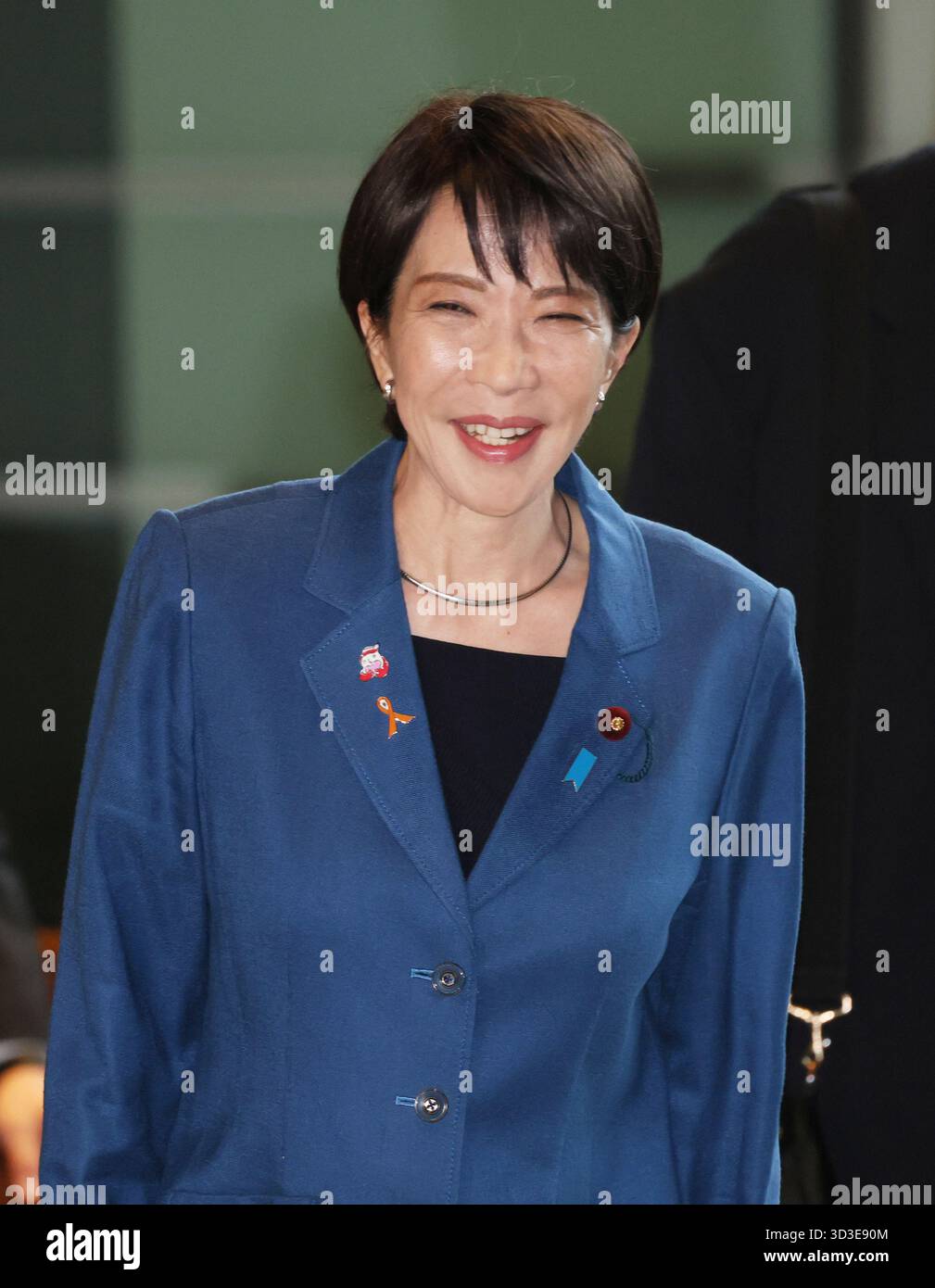 Japanese Rime Minister Japanese Prime Minister Sanae Takaichi arrives at the Prime Minister's ...