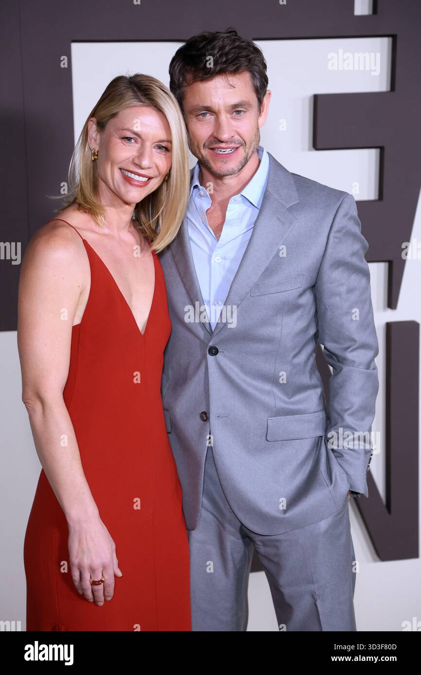 Hugh Dancy and Claire Danes attend the 'The Beast in Me' Special ...