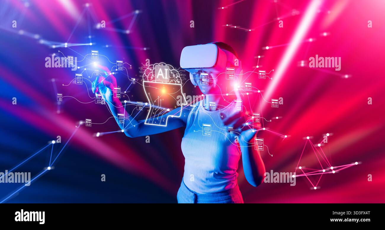 Explore the intersection of virtual reality and generative AI in data ...