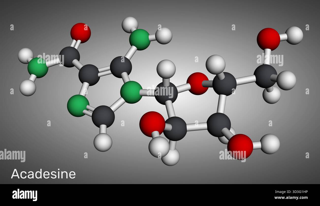 Acadesine, AICA-riboside, AICAR purine nucleoside analog and AMPK ...