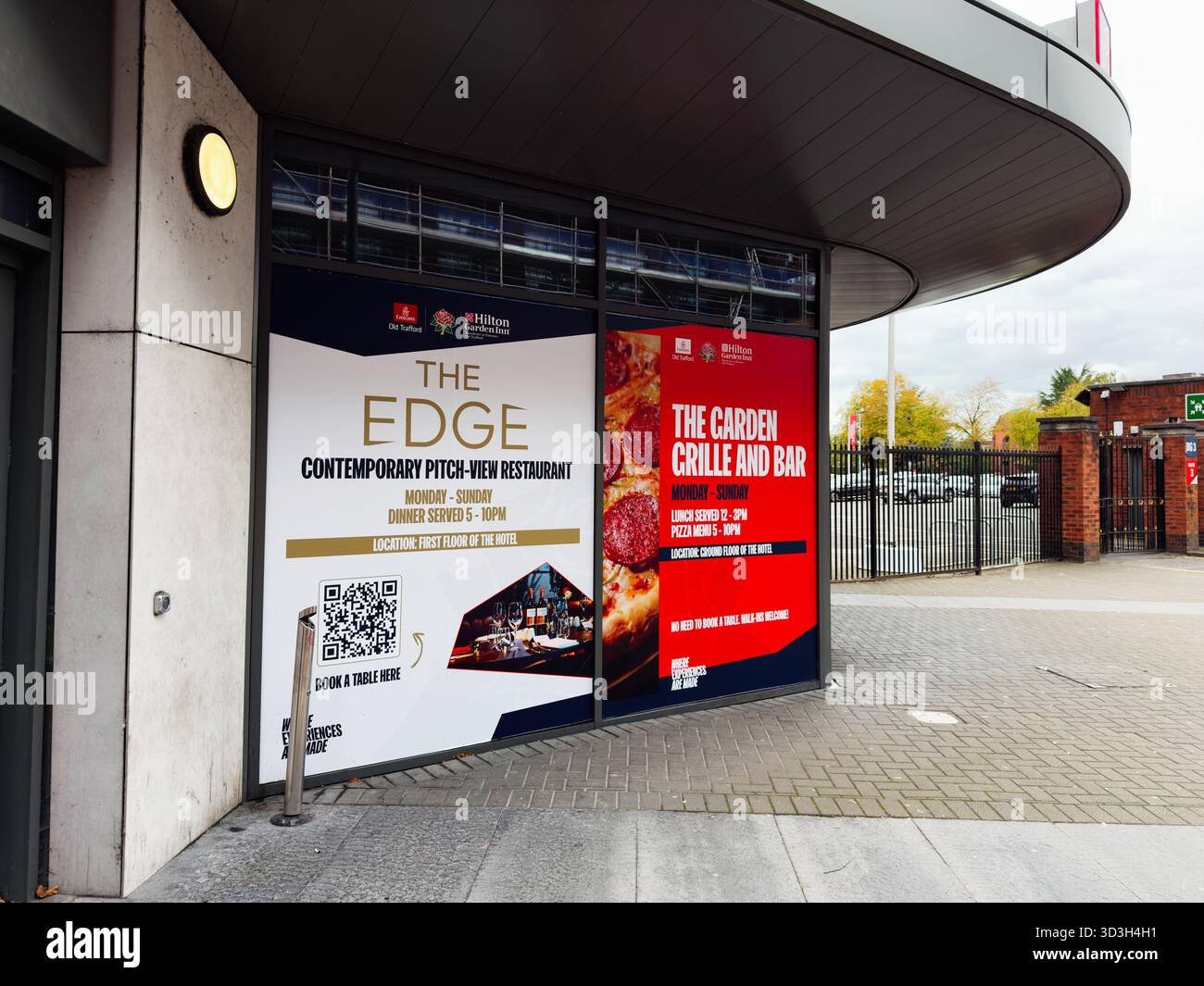 Manchester, UK - September 30, 2025: Contemporary restaurant and bar ...