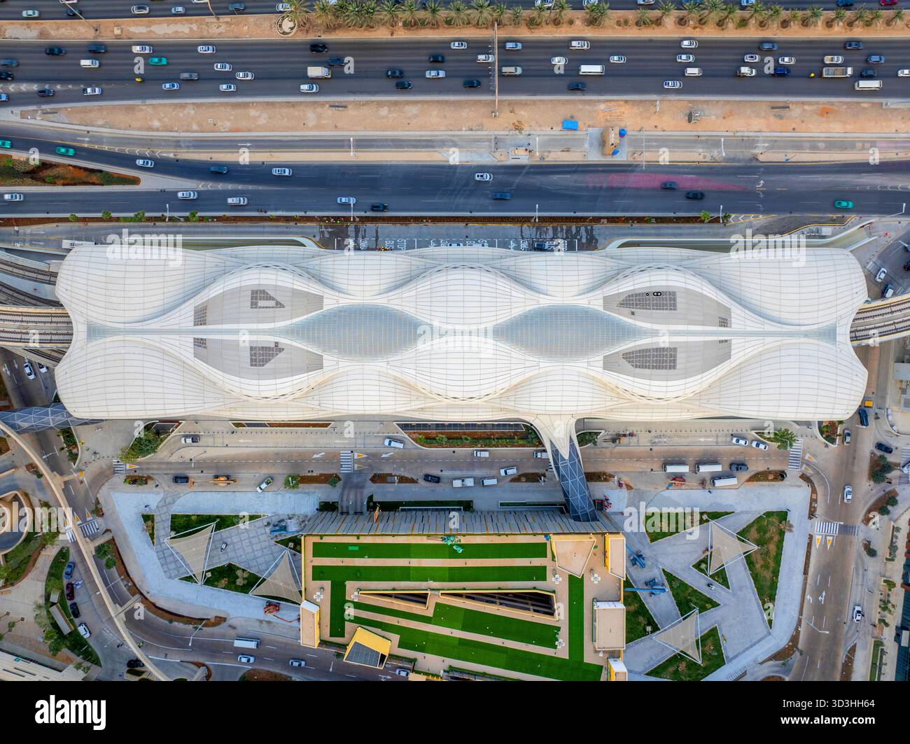 Sub Division Infrastructure Riyadh Riyadh Metro station at King Abdullah Financial District (KAFD ...