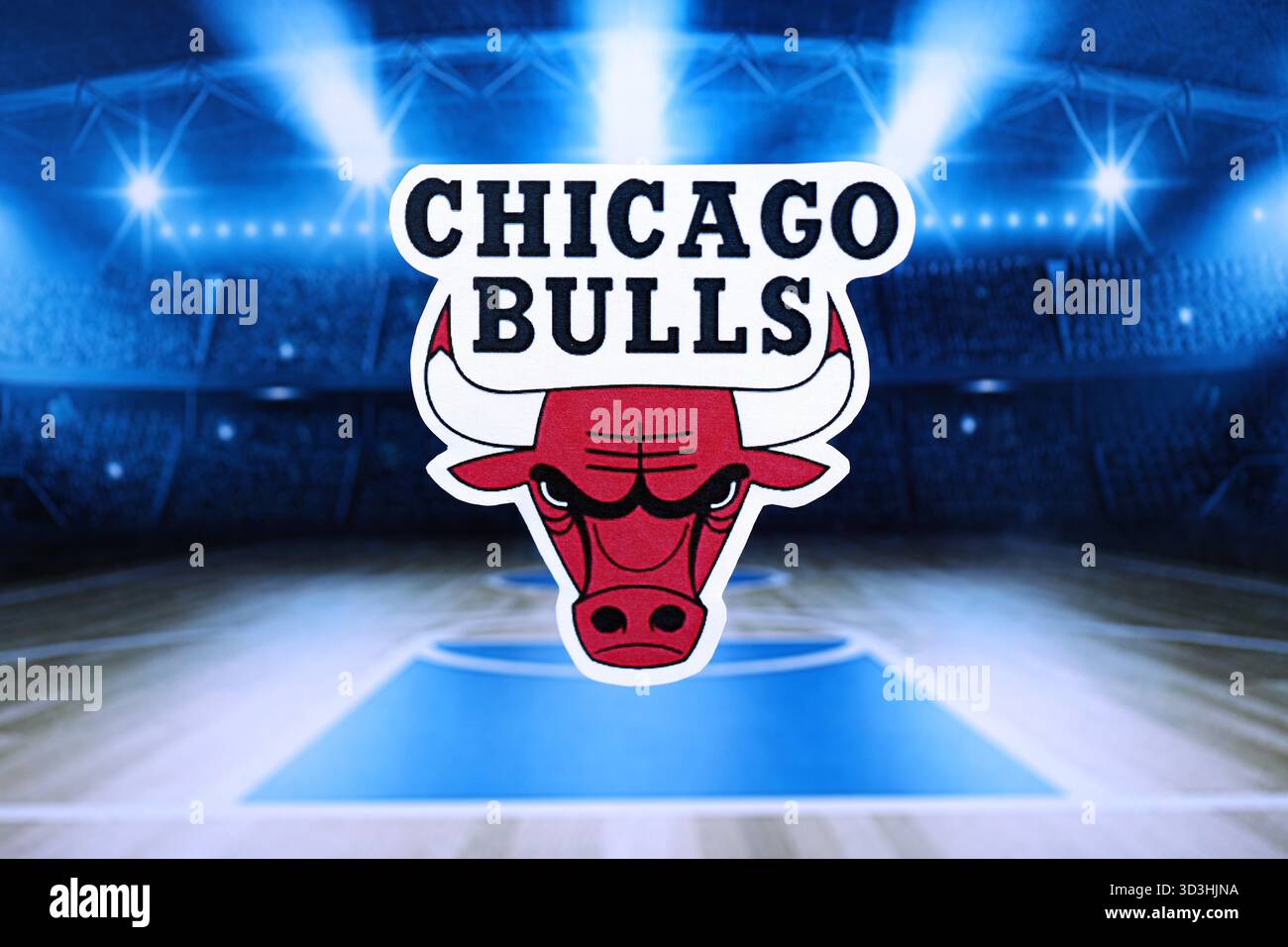 Chicago bulls logo hi-res stock photography and images - Alamy, image size:1300x956