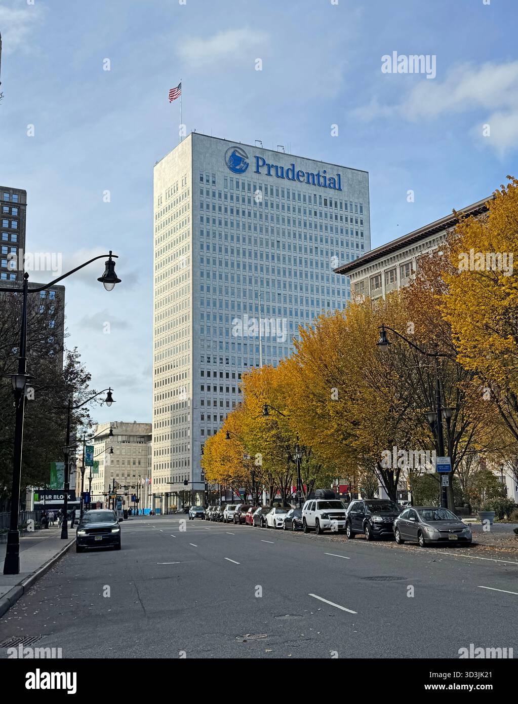 Prudential Insurance Company building in downtown Newark, New