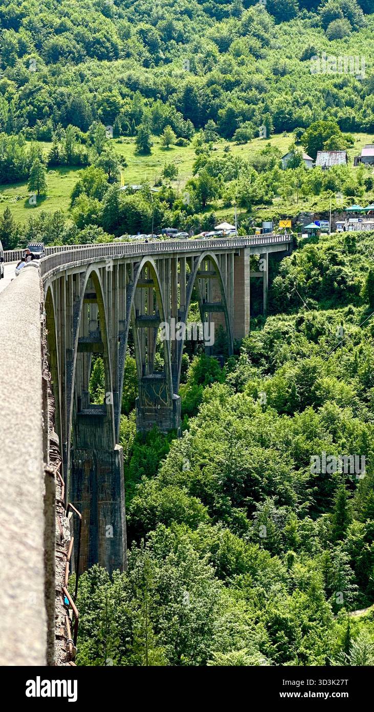 Bridge in Montenegro - Smartphone Captured Stock Image