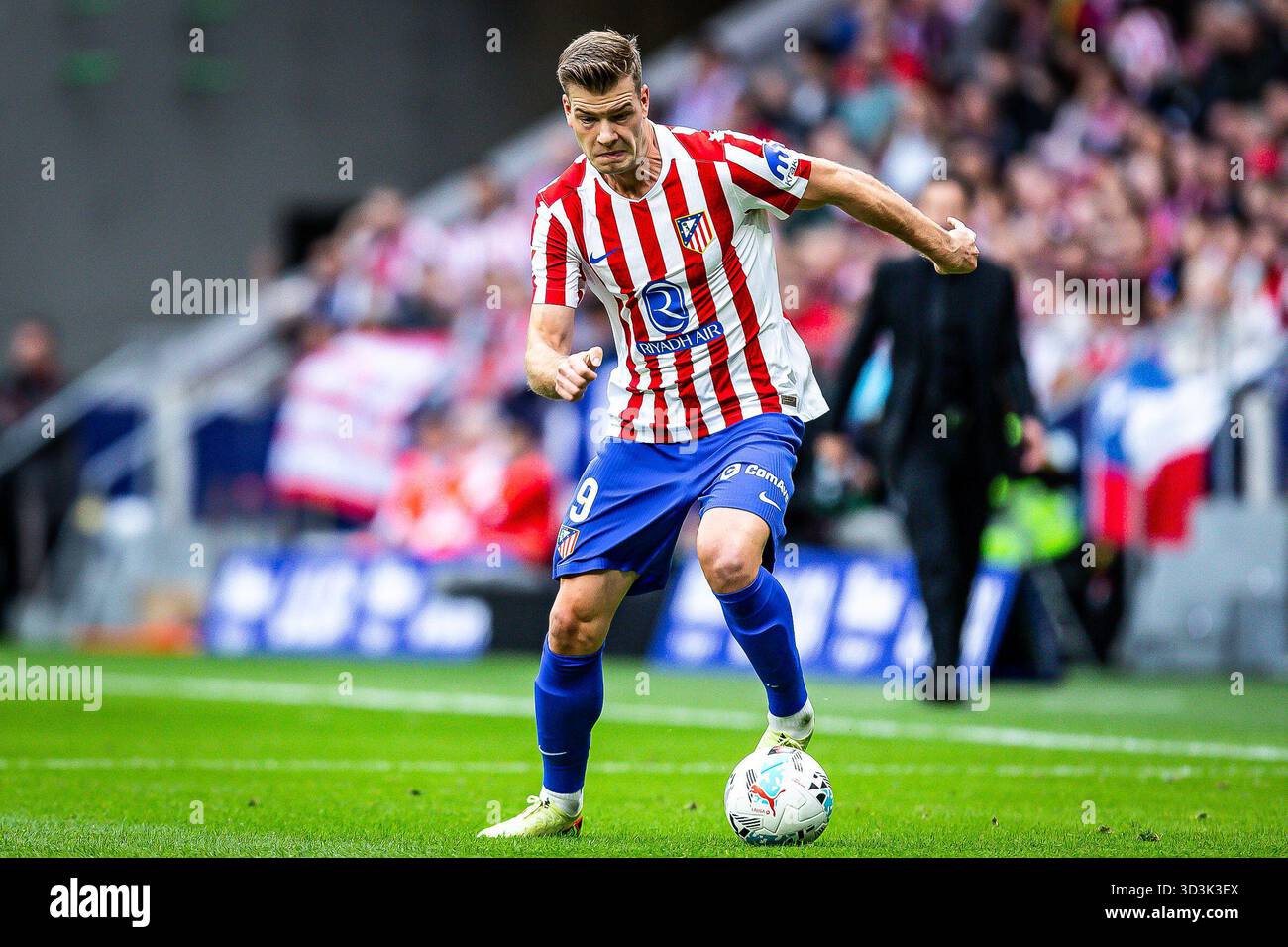 Soloth Alexander SORLOTH of Atletico Madrid during the Spanish championship ...