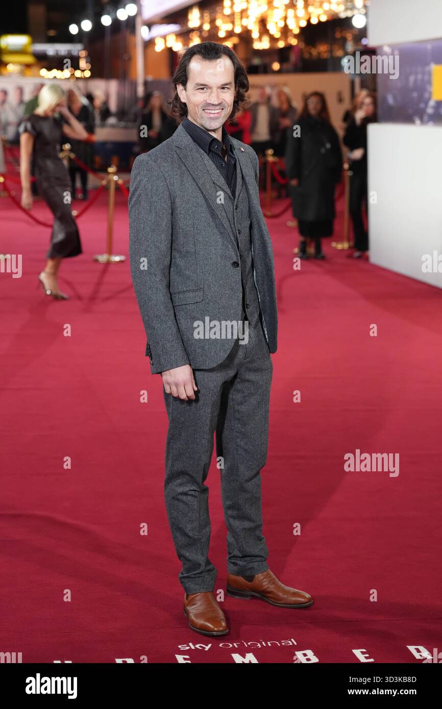 Blake Kubena Attends The Nuremberg UK Premiere At Odeon Leicester Blake Kubena Attends The Nuremberg Uk Premiere At Odeon Leicester Square In Central London Picture Date Thursday November 6 2025 3D3KB8D 