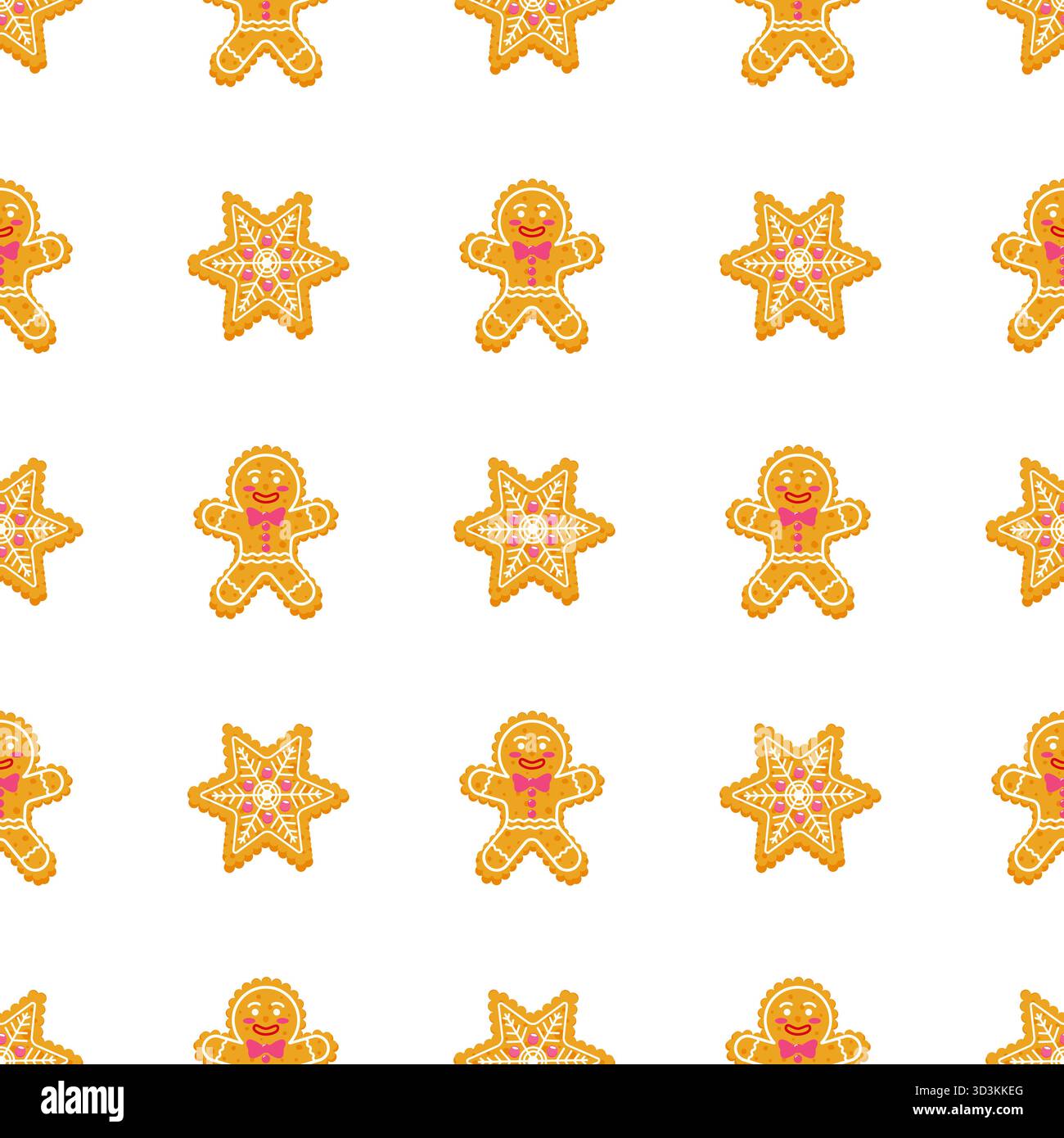 Dough festive cookies gingerbread Stock Vector Images - Alamy