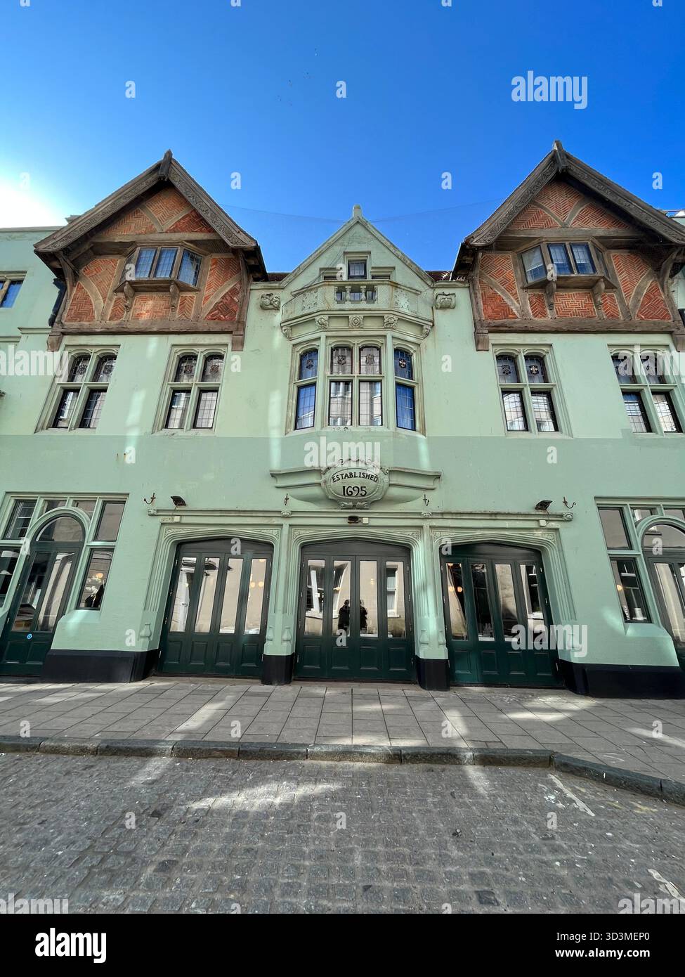 10.04.2025. England, Brighton,  East Sussex. Front View of Hotel du Vin Brighton, England – Elegant Historic-Style Hotel for Tourists - Smartphone Captured Stock Image