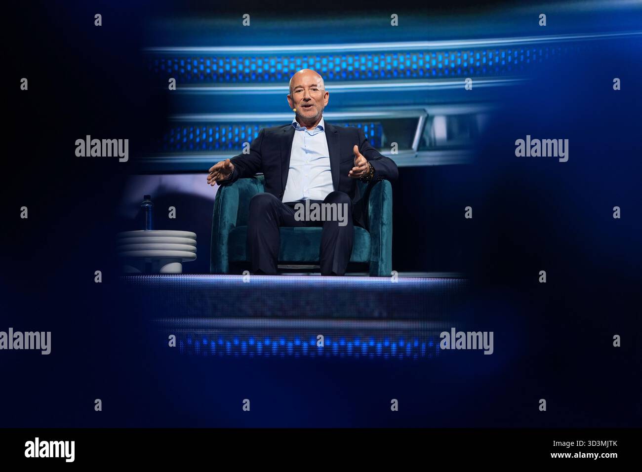 Amazon founder Jeff Bezos speaks at the America Business Forum ...