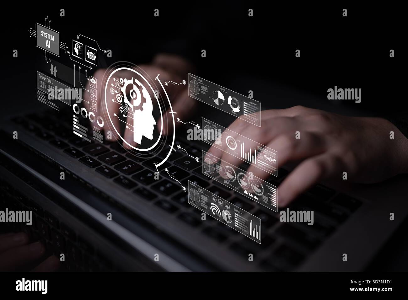 AI assistant with LLM, big data, machine learning, and generative AI ...