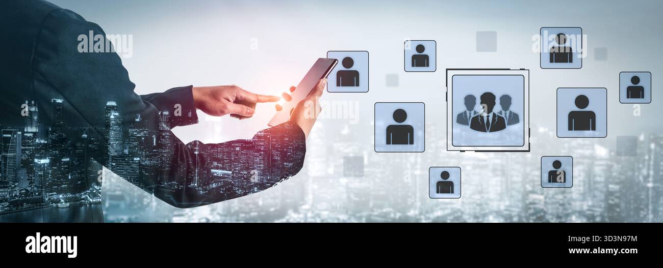 Concept of human resources and organizational structure. A professional ...