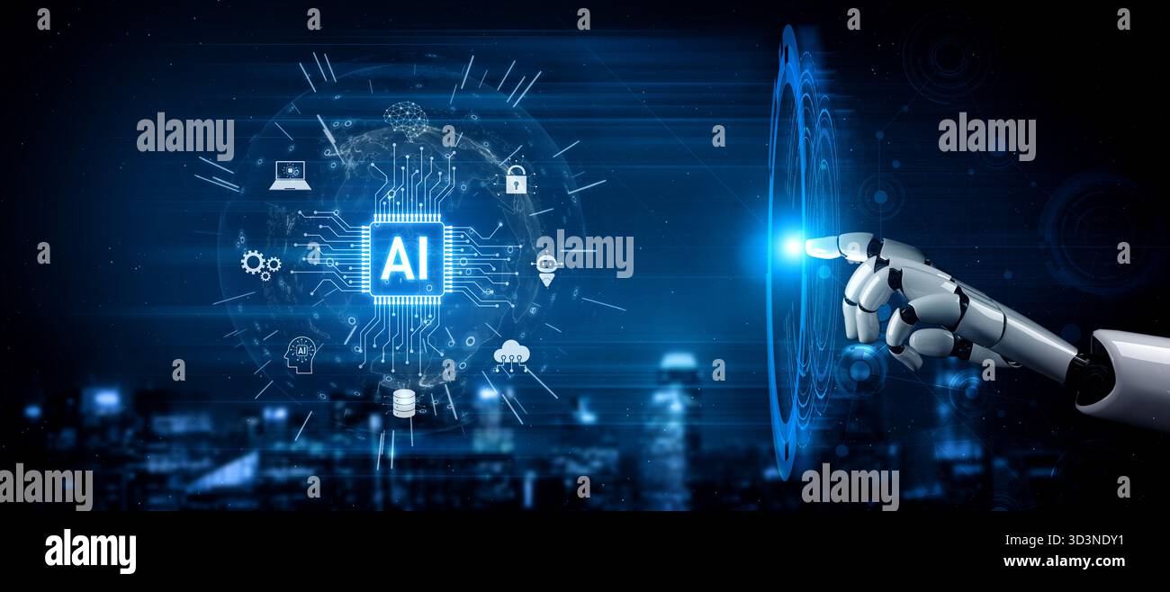 AI drives global digital transformation by connecting cloud, robotics ...