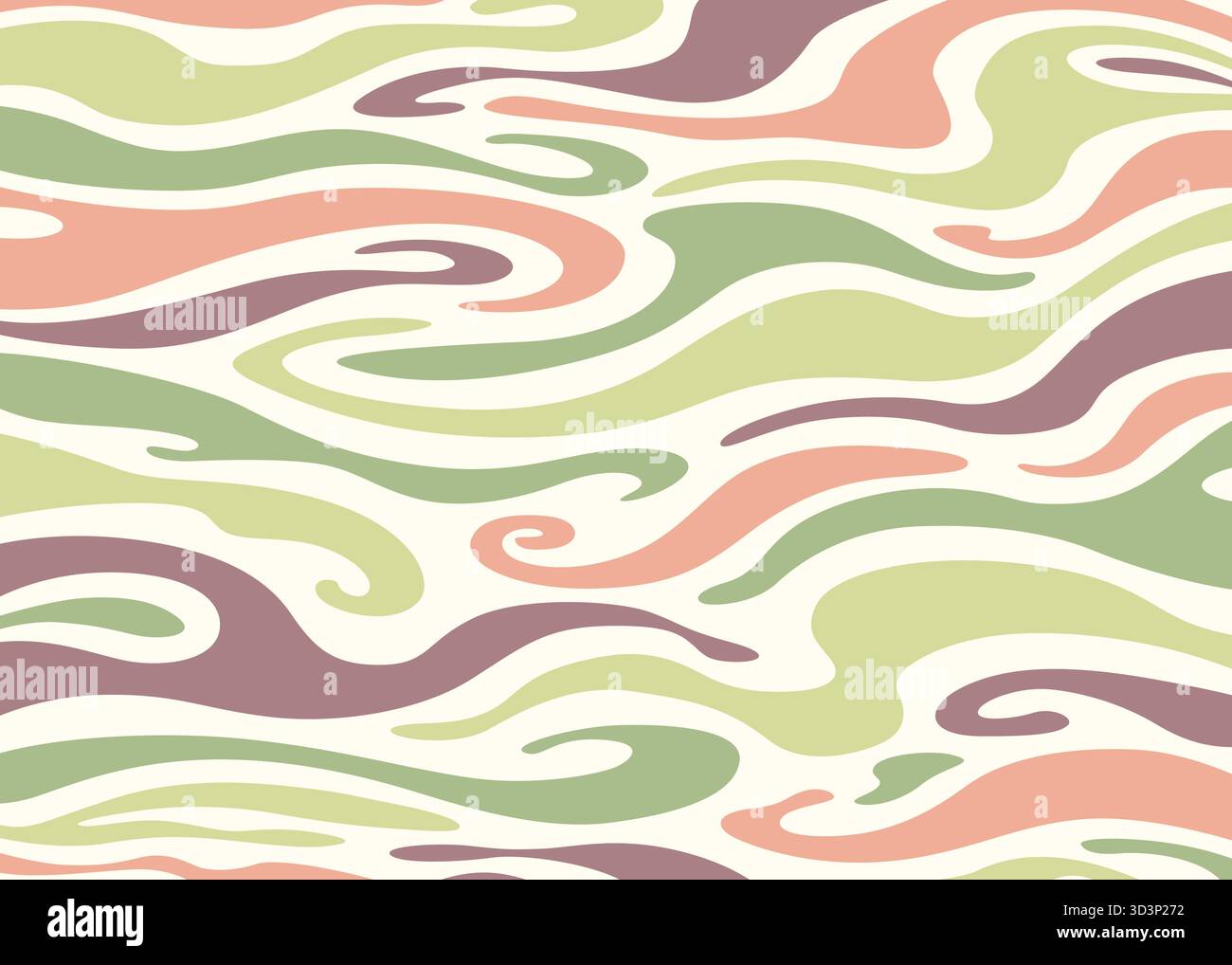 Abstract liquid art pattern background. Vector illustration art backdrop Stock Vector