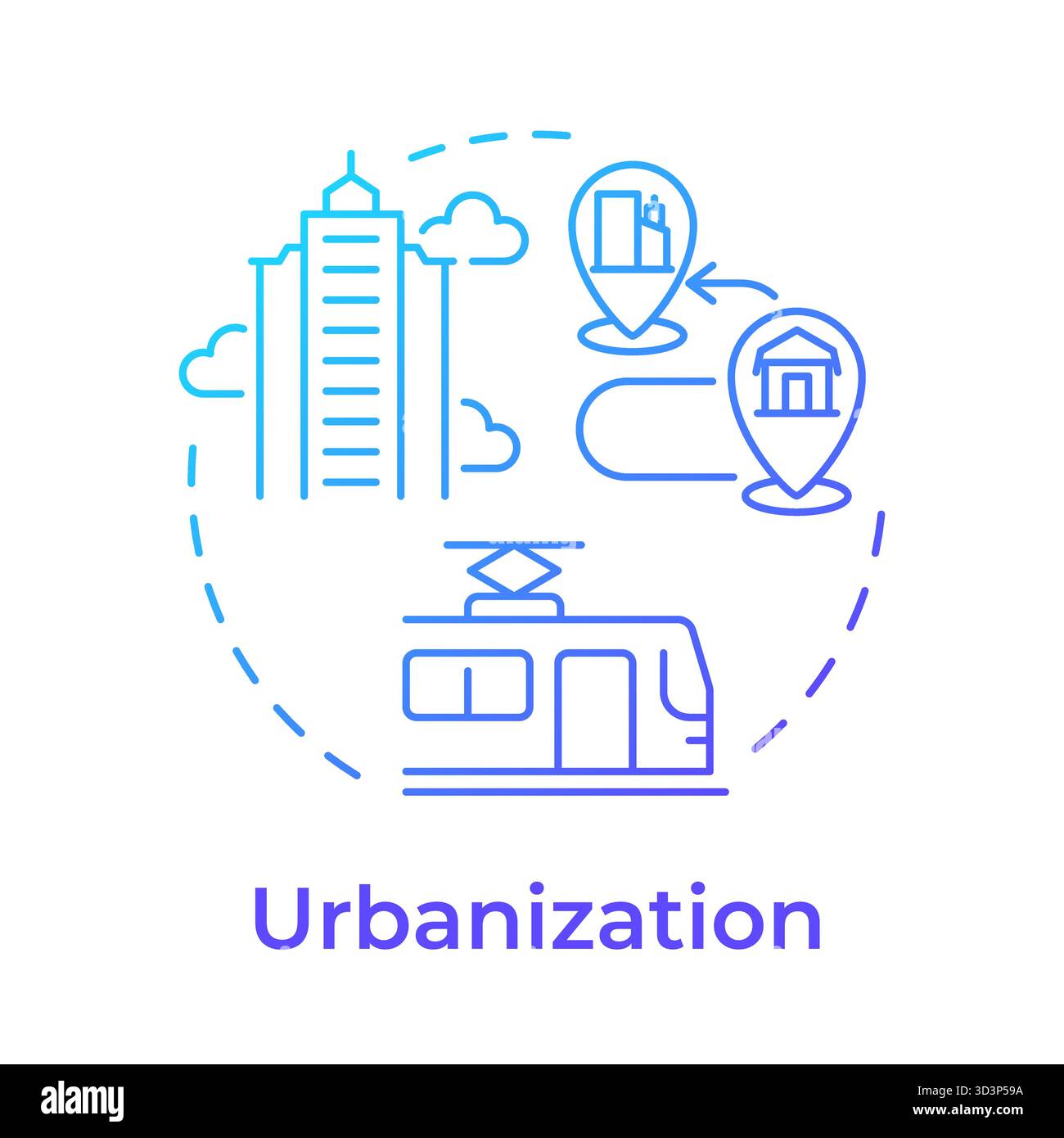 Towns commercial Stock Vector Images - Alamy