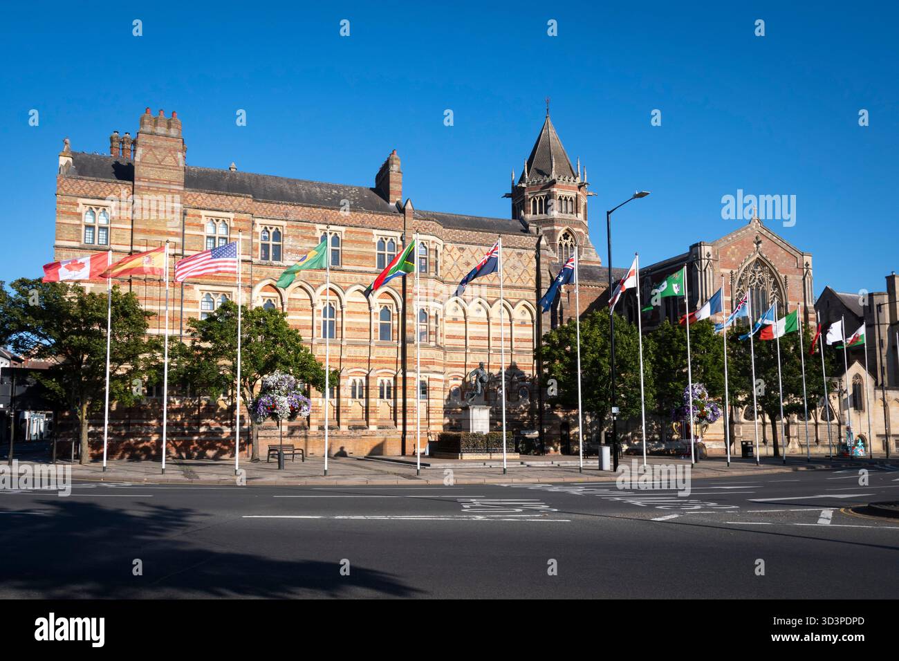 Rugby School and chapel, Rugby, Warwickshire, England Stock Photo - Alamy