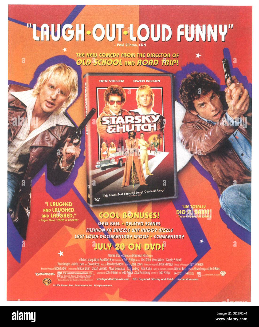 Starsky and hutch 2004 owen wilson hi-res stock photography and