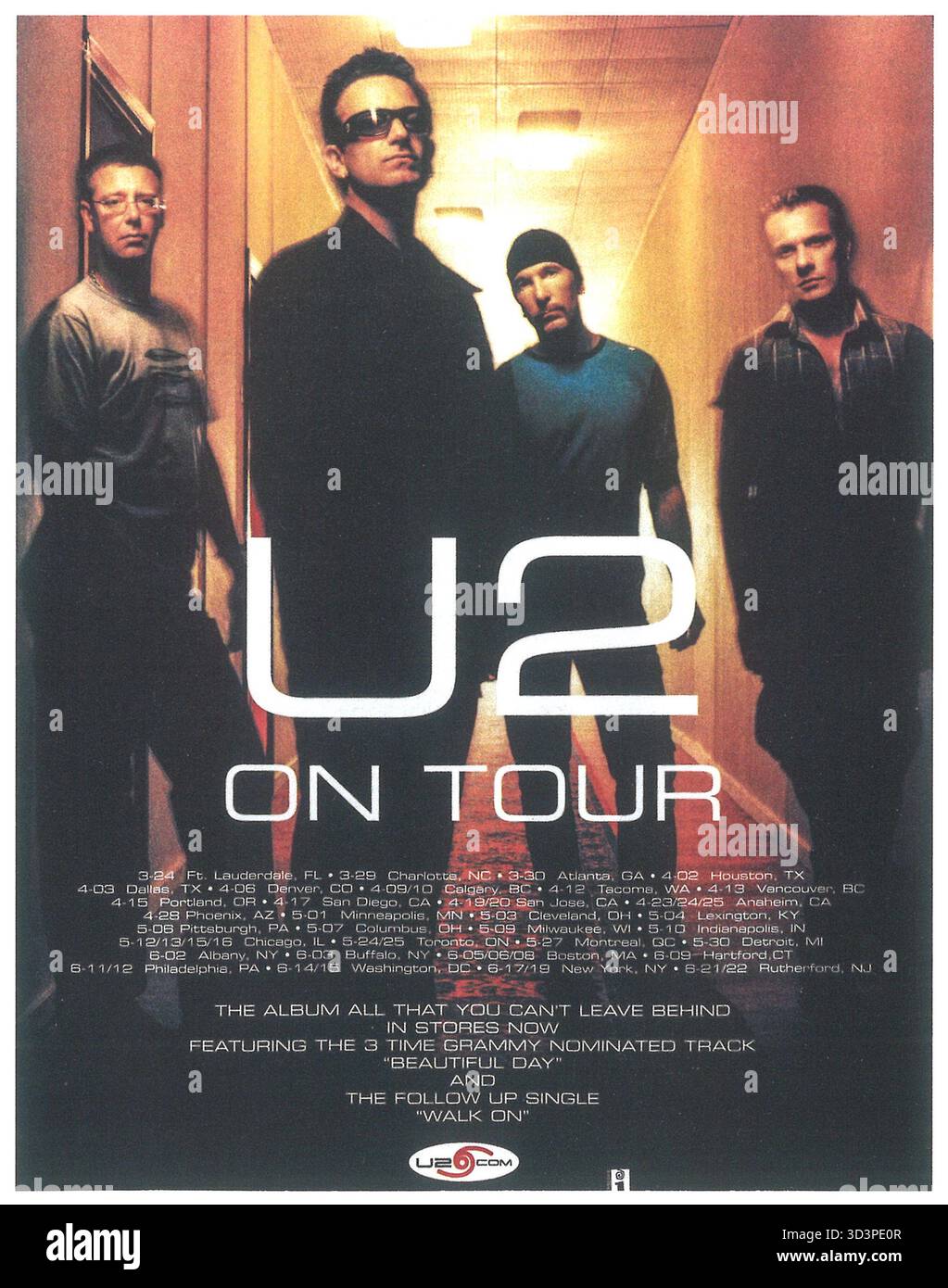 U2 tour hi-res stock photography and images - Alamy