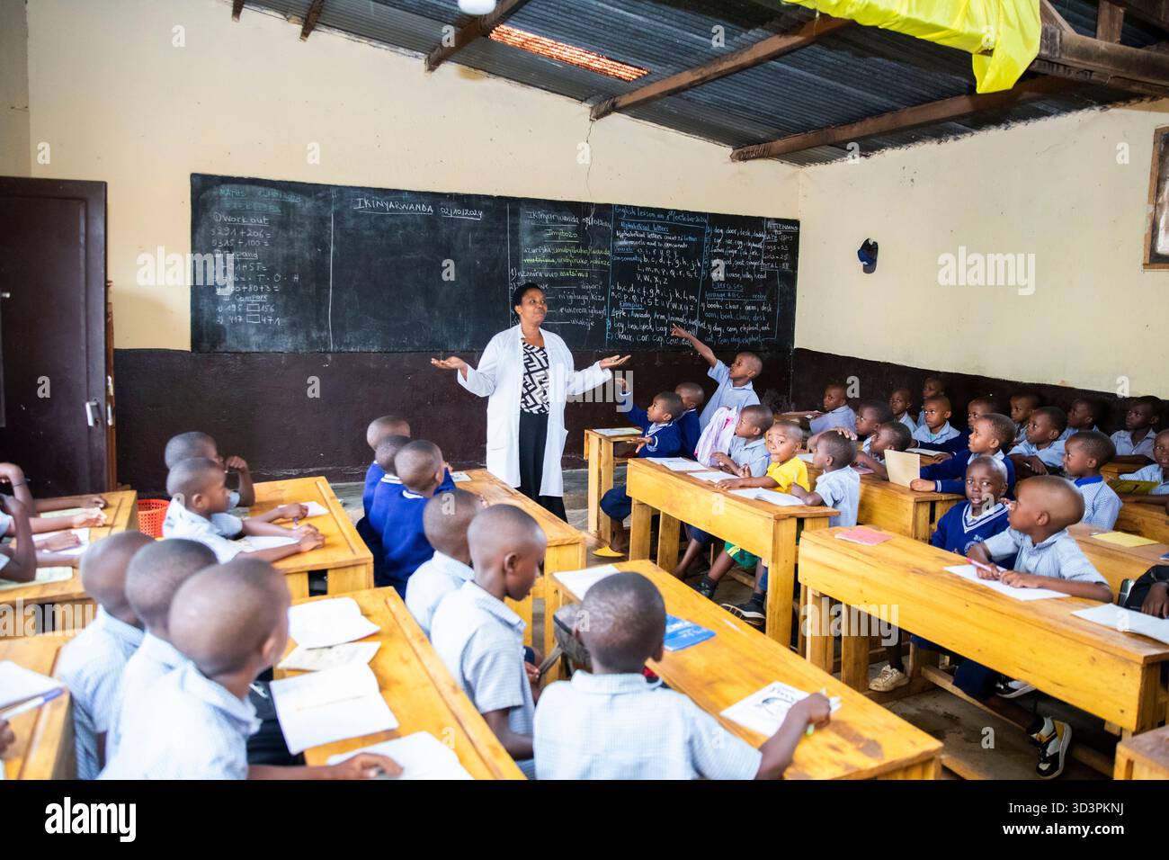 Rwanda's education is believed to be among the best in Africa Stock ...