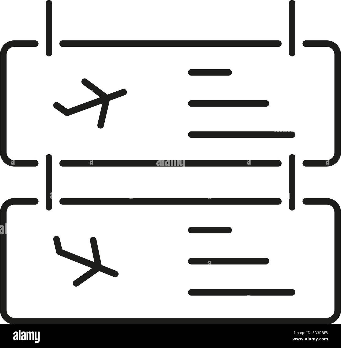 Airport Flight Schedule Board Line Icon. Airplane Departure and Arrival Display Panel for Travel Planning and Passenger Information Outline Symbol Stock Vector