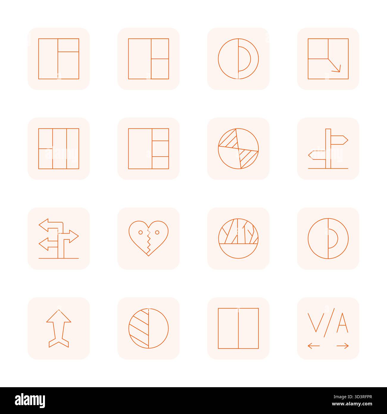 Perfectly balanced 16 Thin Outline Detail Enhanced vector icons for ...