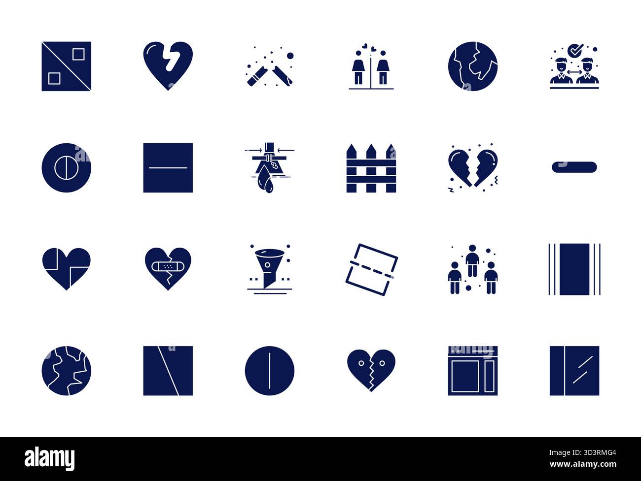 Curated pack of 24 256x256 vector icons in Filled design, centered ...
