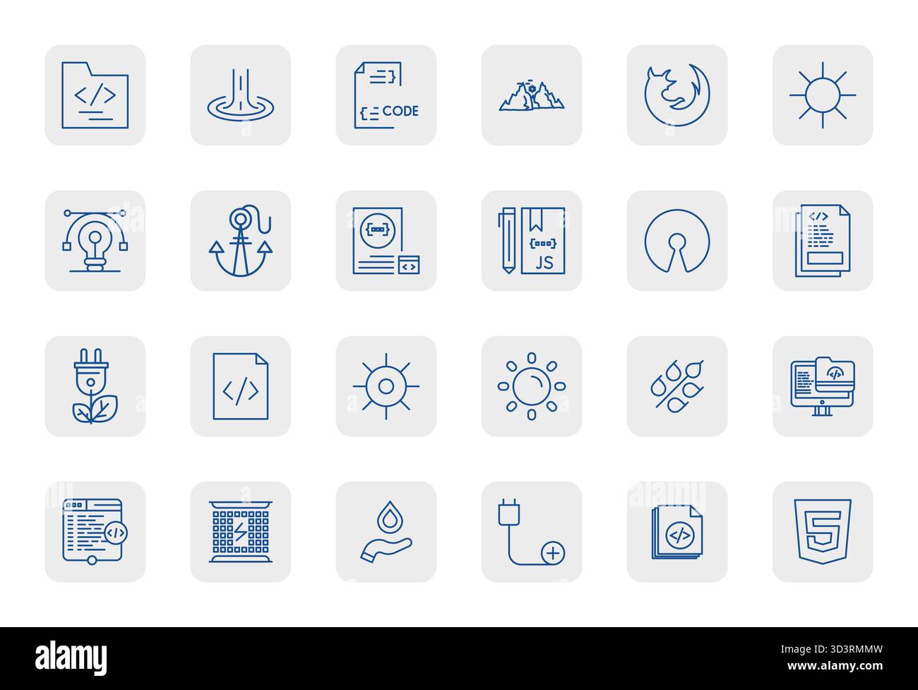 Comprehensive toolkit of 24 vector icons themed around Source ...