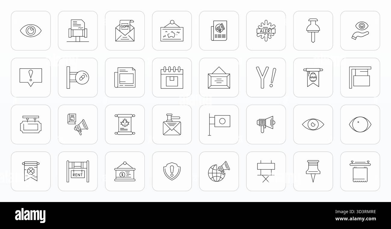 State-of-the-art bundle featuring 32 Pixel Optimized vector icons ...