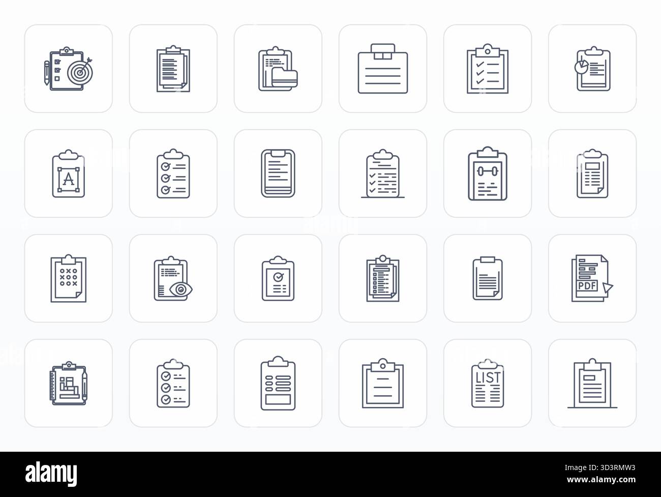 Advanced collection of 24 Display Perfect vector icons inspired by ...