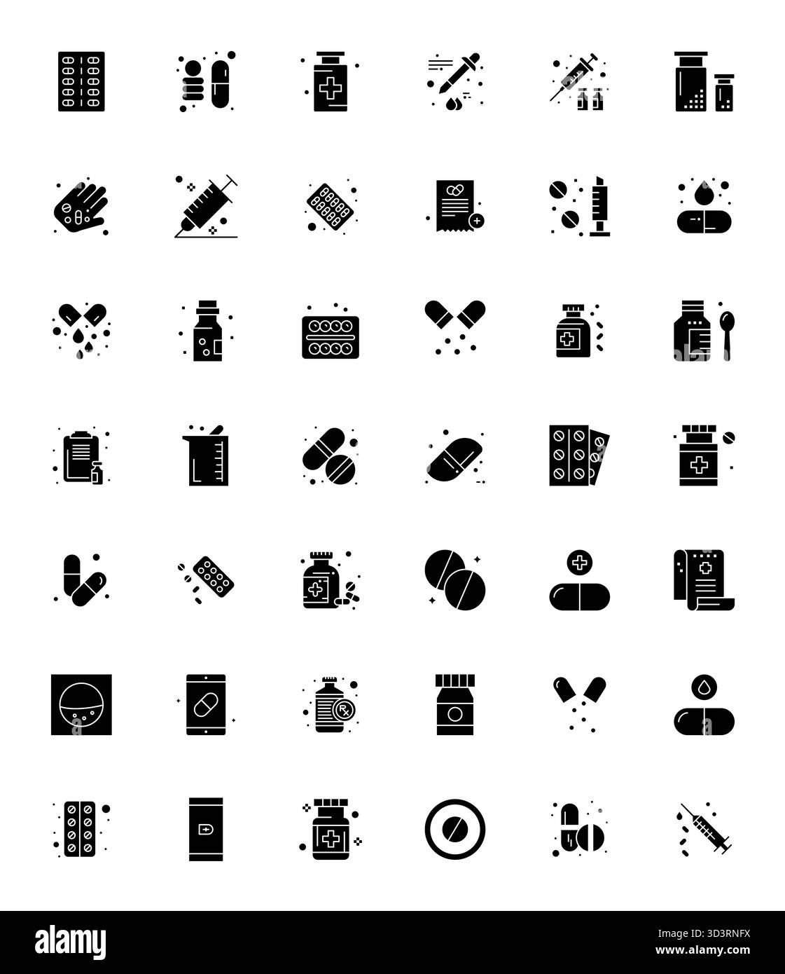 State-of-the-art bundle featuring 42 Pixel Aligned vector icons ...