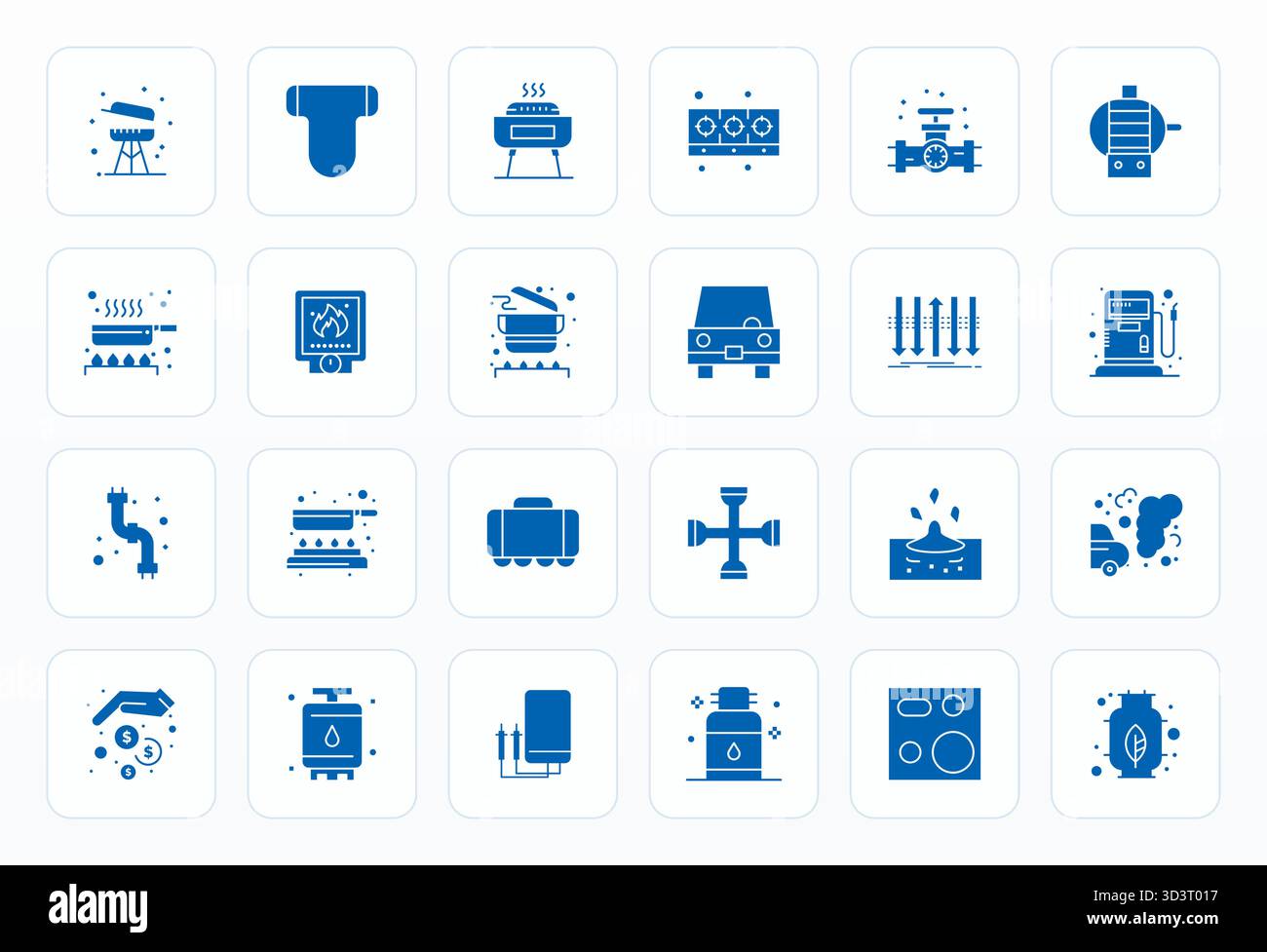 Vector pack with 24 Glyph Display Perfect icons inspired by Gas ...