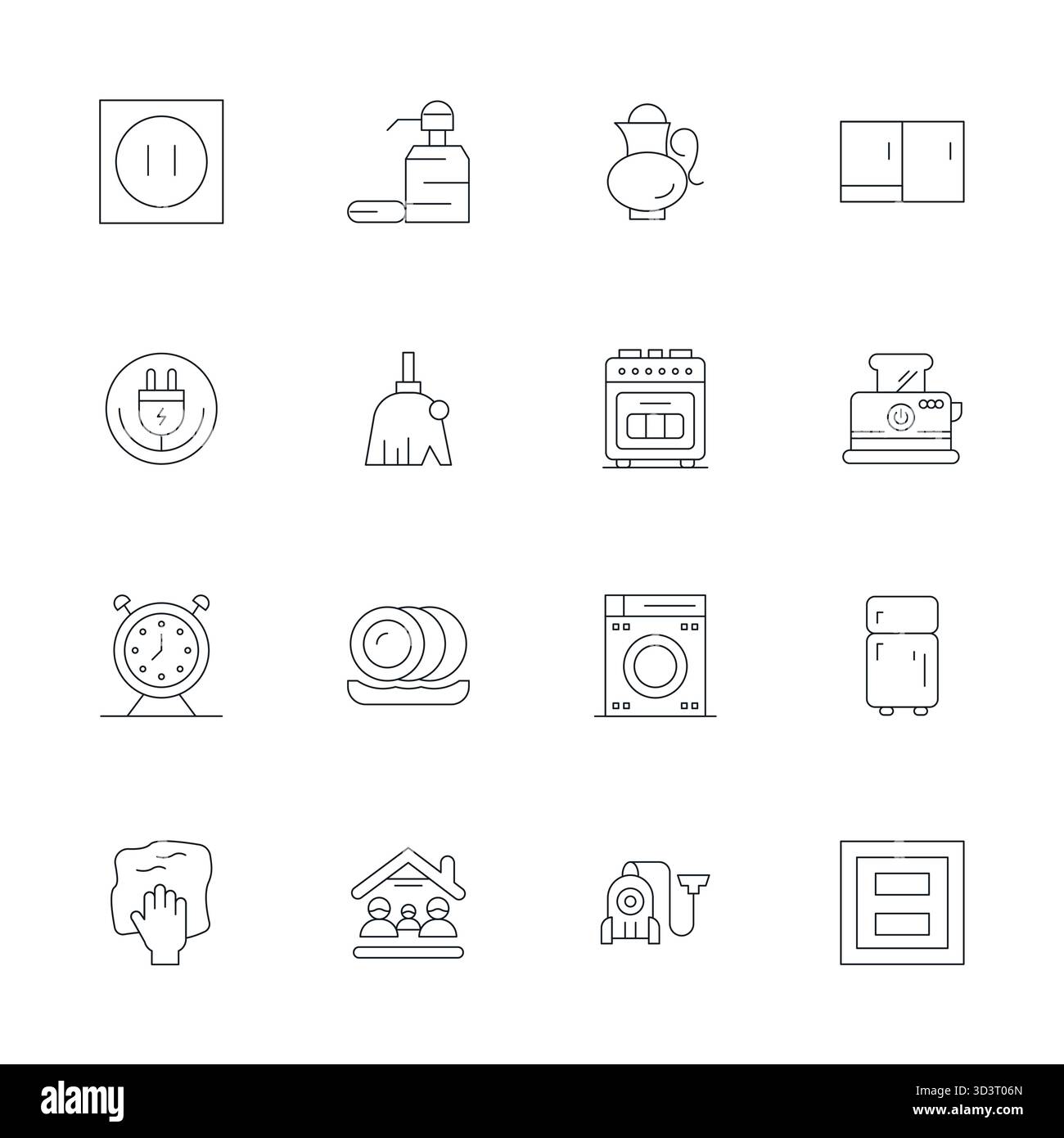 Food inventory management system Stock Vector Images - Alamy