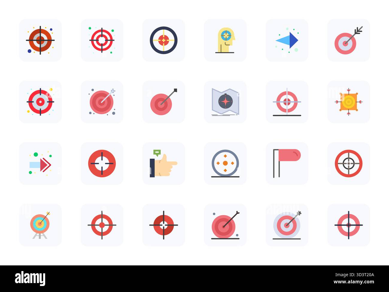 Handcrafted collection featuring 24 Flat vector icons for Directionality, optimized in High Resolution Editable resolution for premium digital experie Stock Vector
