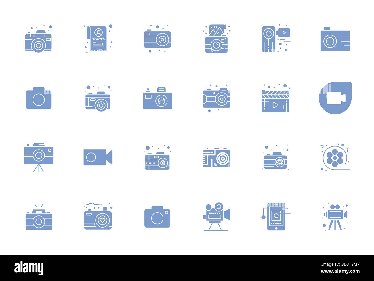 Expertly designed 24 Filled Display Perfect vector icons for Capture ...