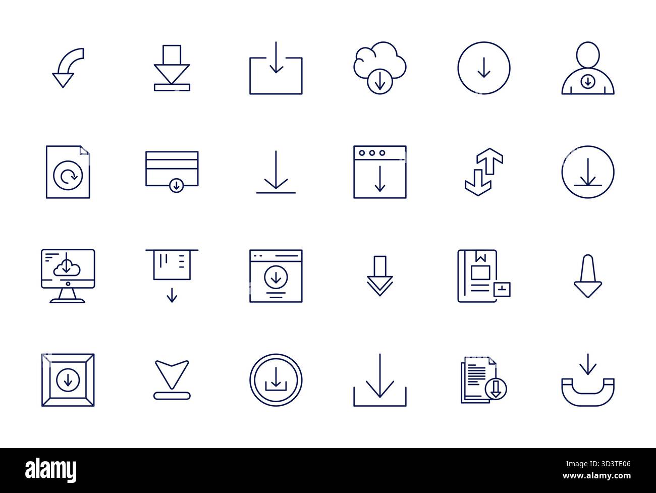 Download complete notification Stock Vector Images - Alamy